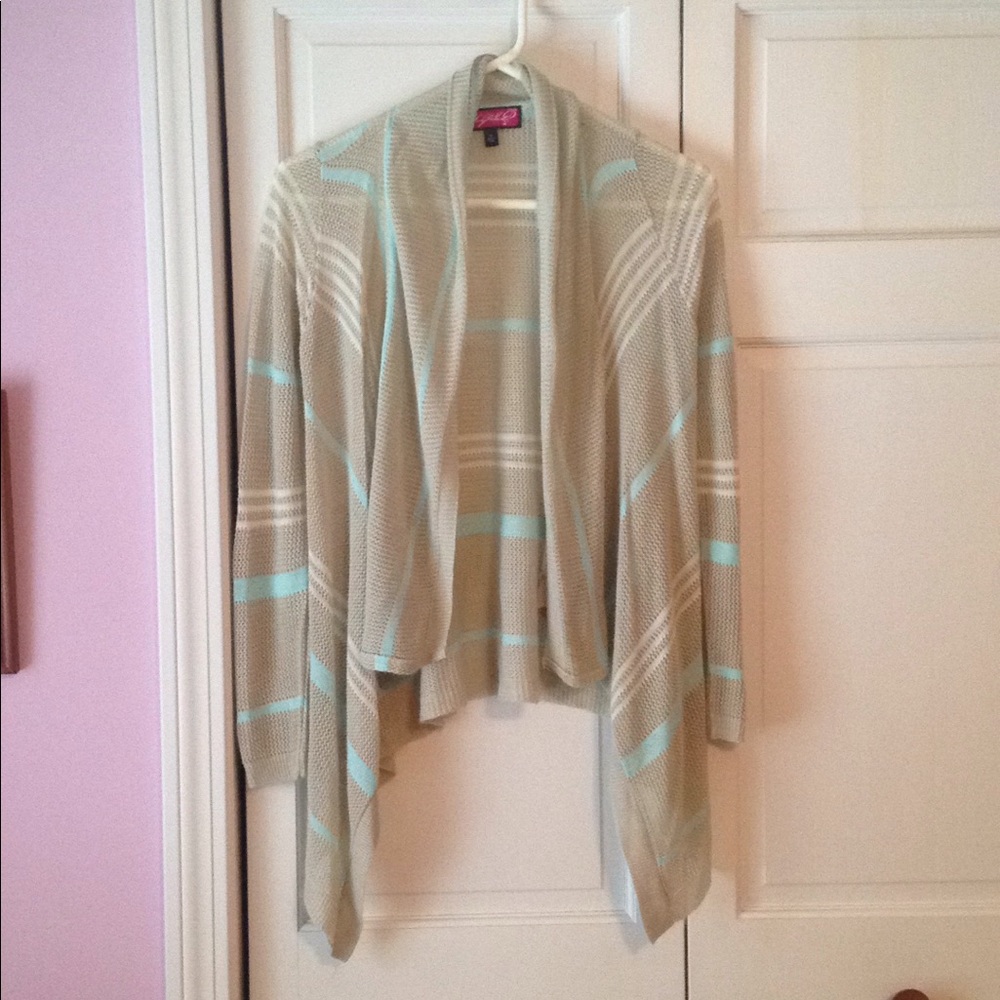 Striped cardigan
